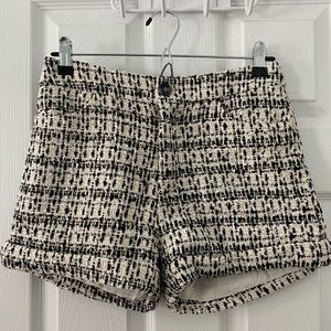 Tweed shorts